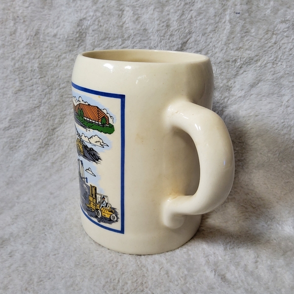 Vintage 1986 Pyro Mining Coffee Cup Surface Safety Award Coal Mine - Picture 4 of 9